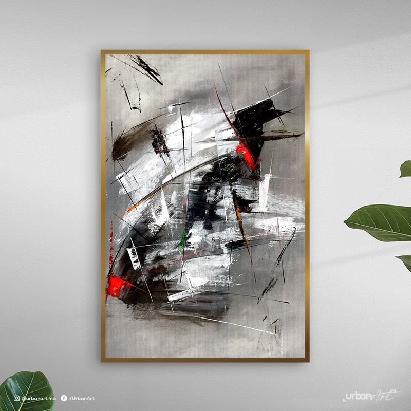Tableau Abstrait mourice