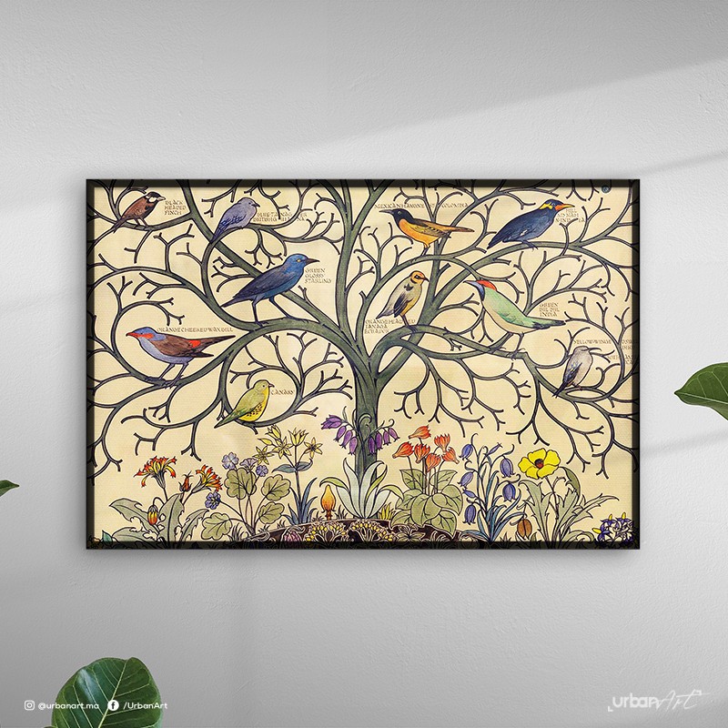 Tableau décoratif Oiseaux