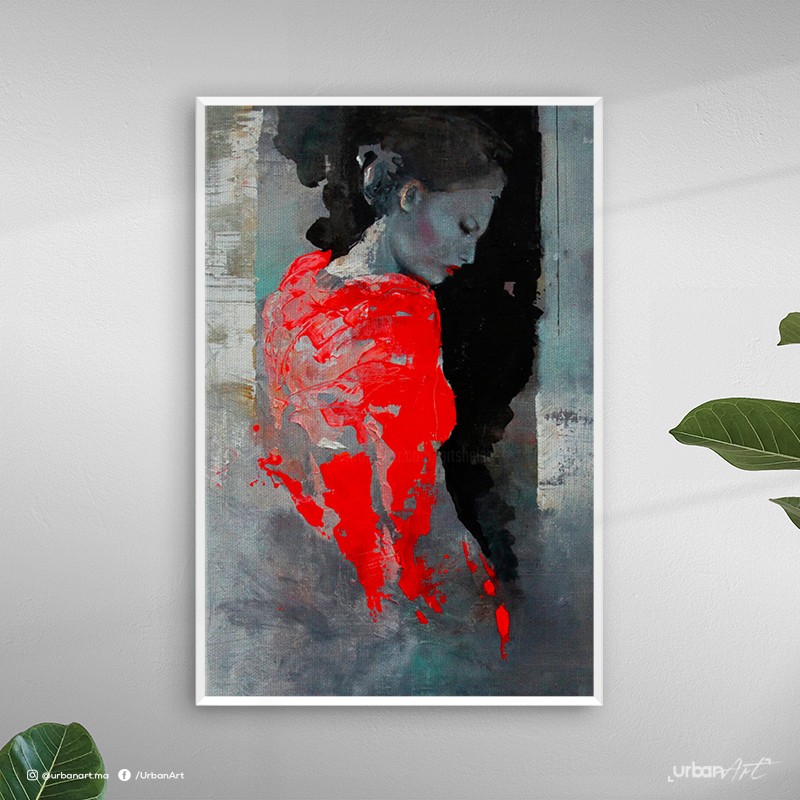 Tableau décoratif Silhouette Femme