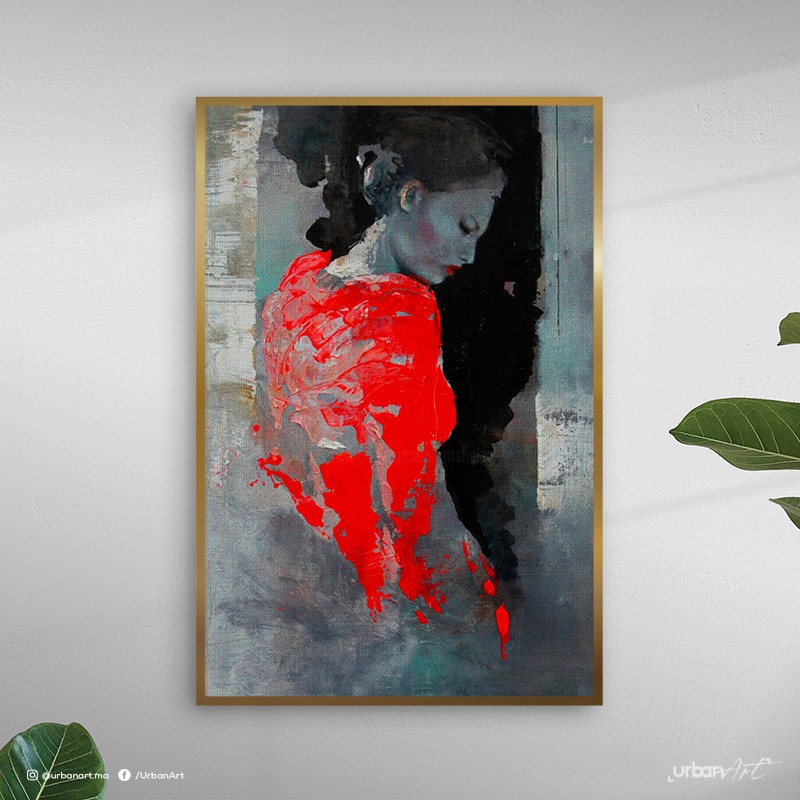 Tableau décoratif Silhouette Femme
