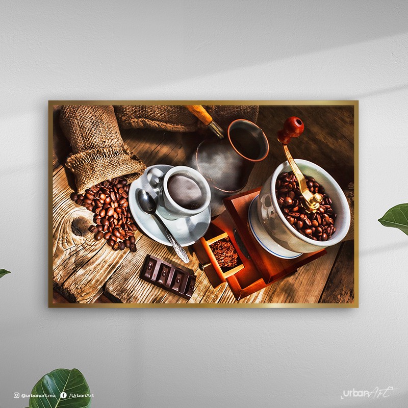 Tableau décoratif Le café Est Prêt