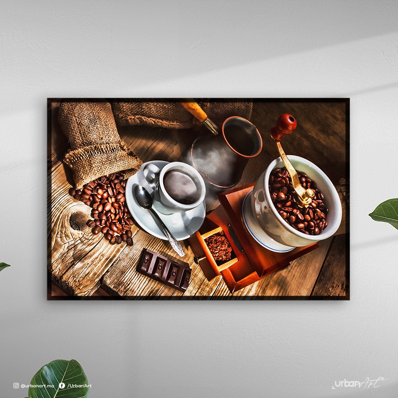 Tableau décoratif Le café Est Prêt