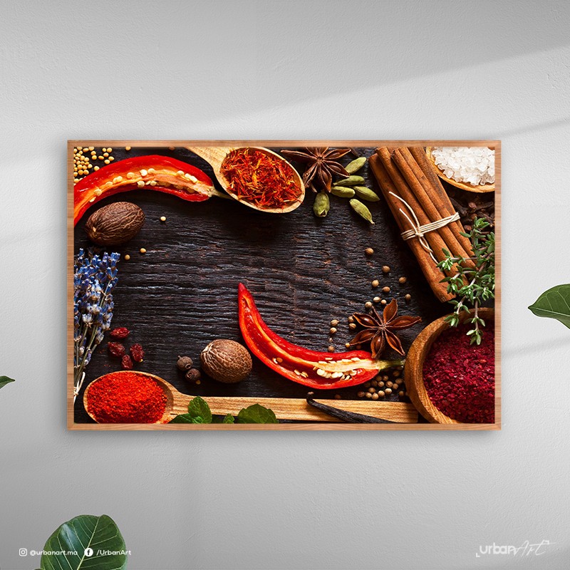 Tableau décoratif Piments