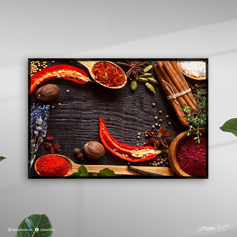 Tableau décoratif Piments