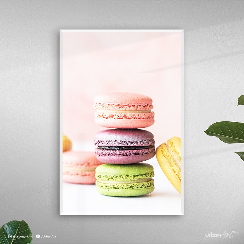 Tableau décoratif Cuisine Macaron