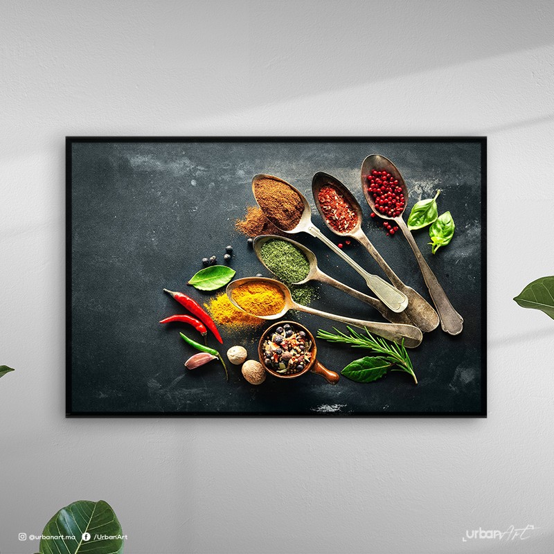 Tableau décoratif Cuisine Epices