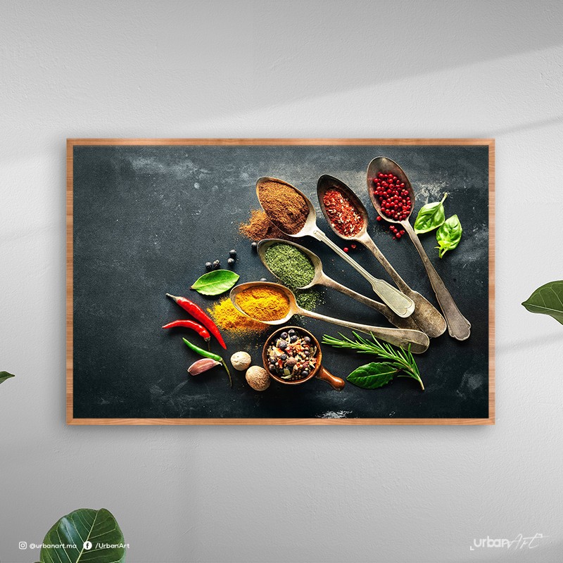 Tableau décoratif Cuisine Epices