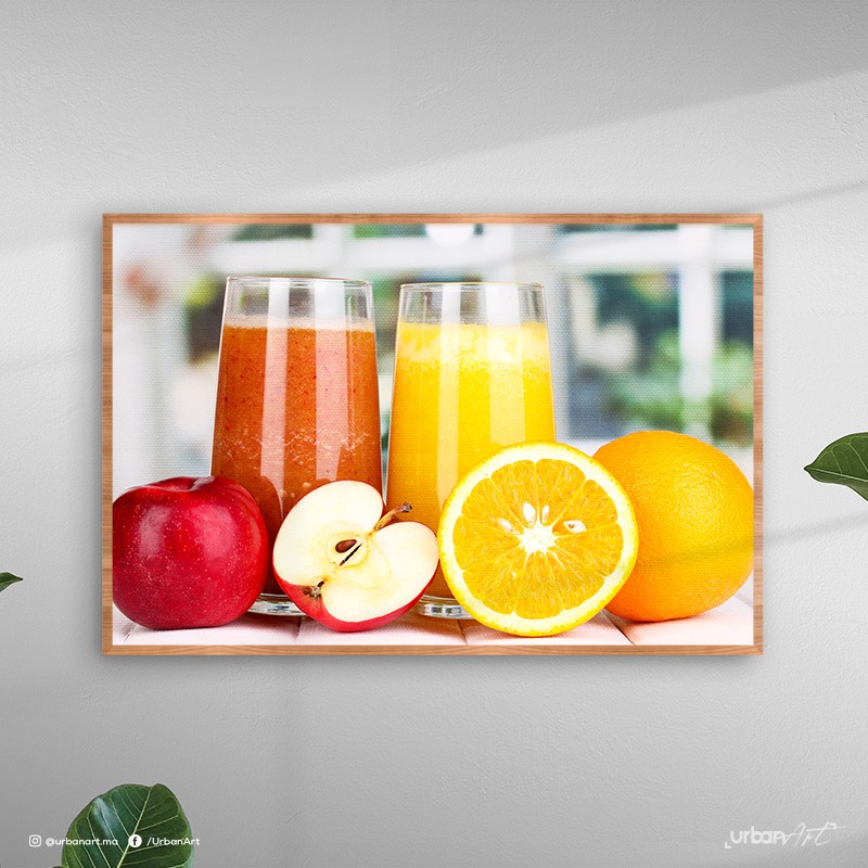 Tableau décoratif Jus d'orange