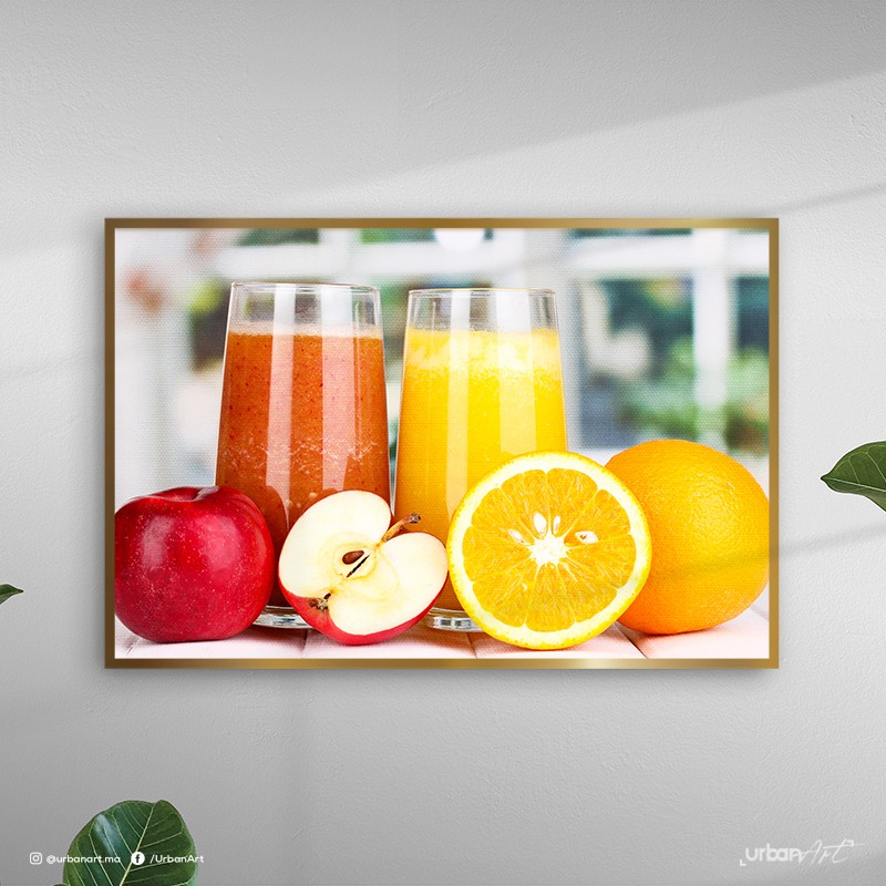 Tableau décoratif Jus d'orange