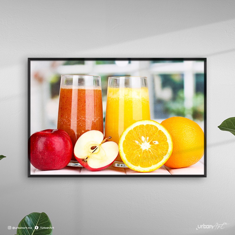 Tableau décoratif Jus d'orange