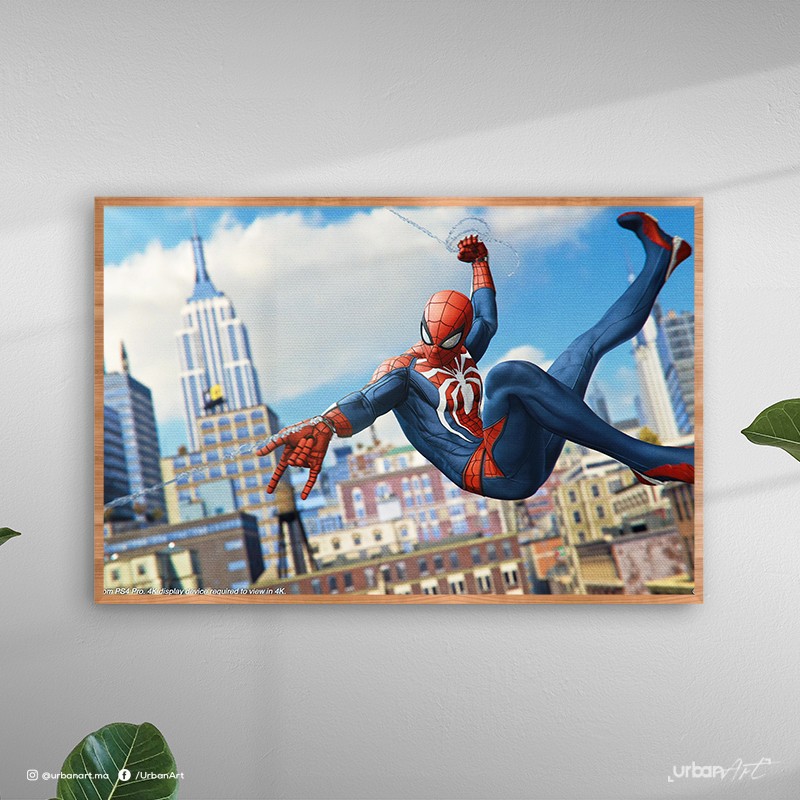 Tableau décoratif Marvel Spiderman