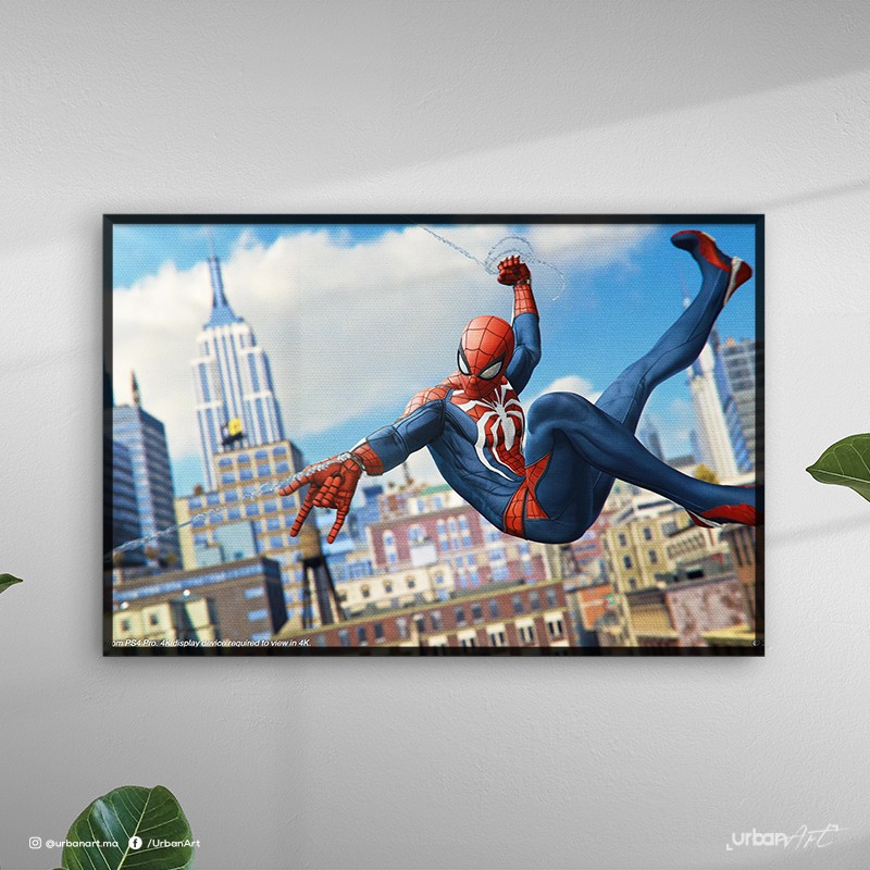 Tableau décoratif Marvel Spiderman