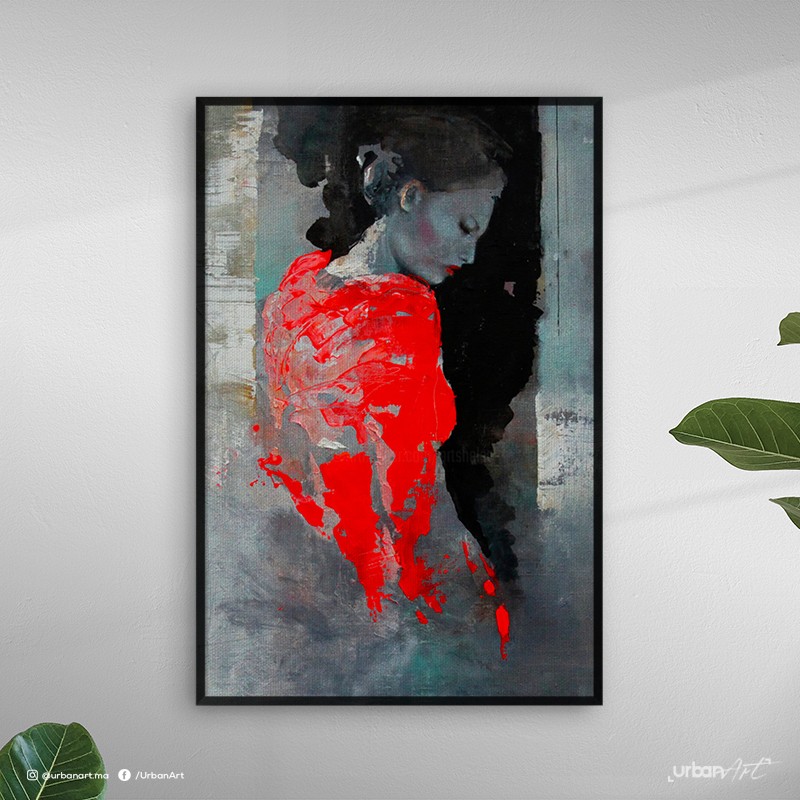 Tableau décoratif Silhouette Femme