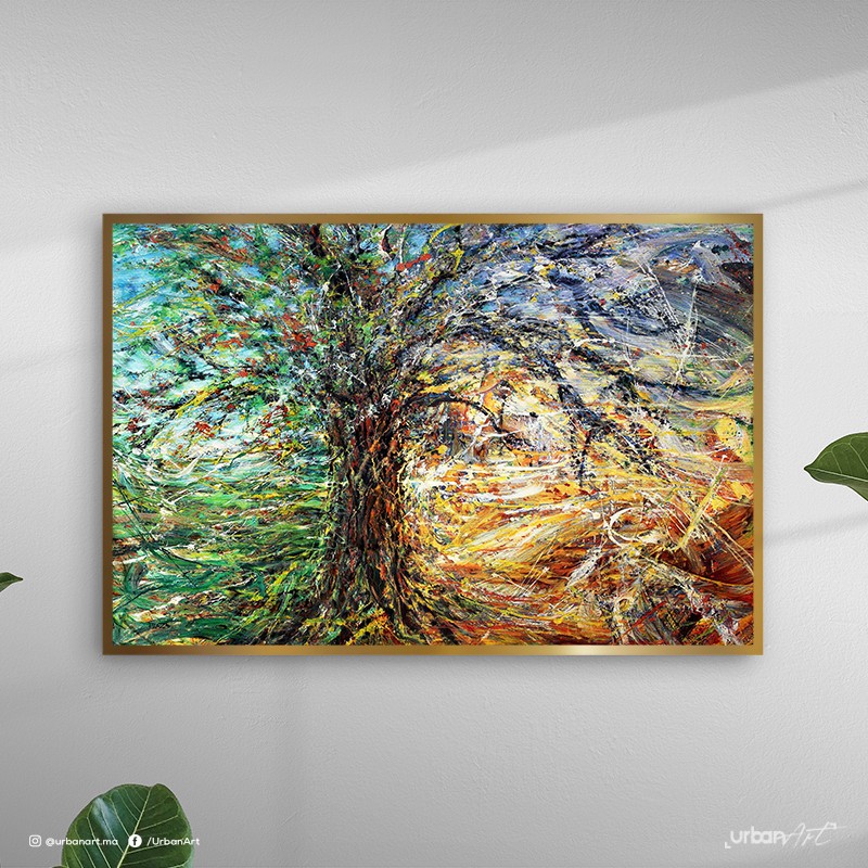 Tableau décoratif Arbre Solitaire