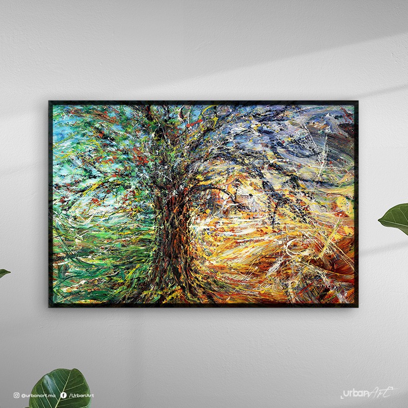 Tableau décoratif Arbre Solitaire