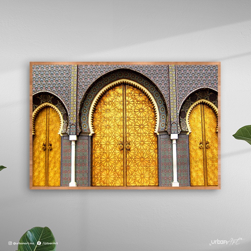 Tableau décoratif Moroccan Door