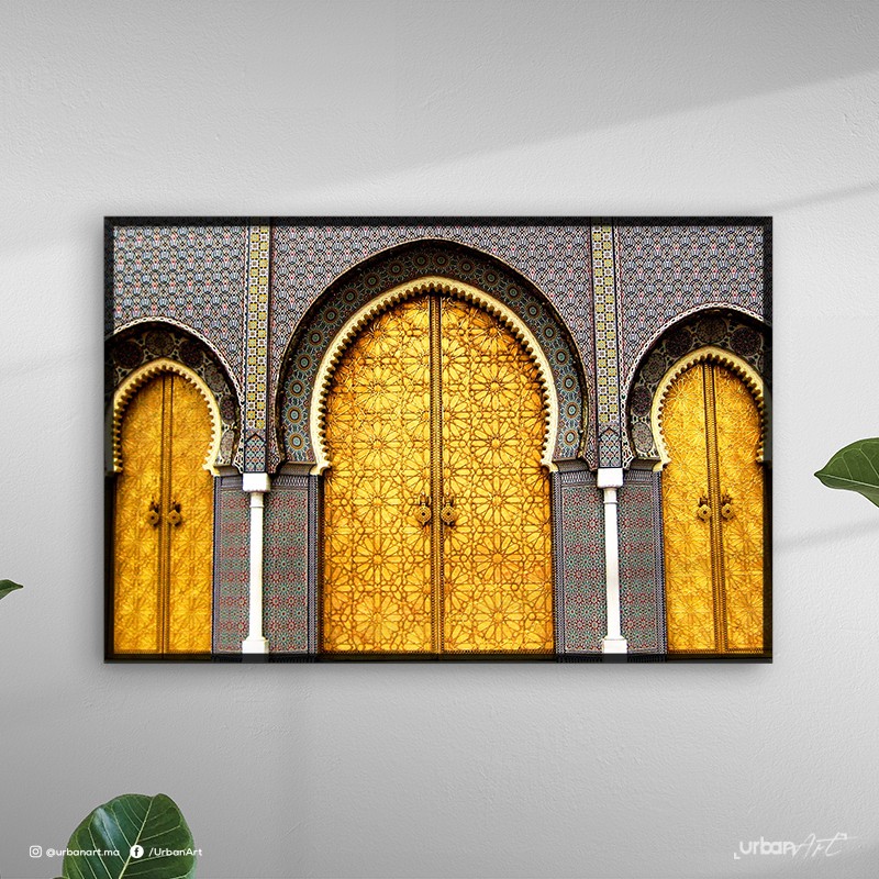 Tableau décoratif Moroccan Door