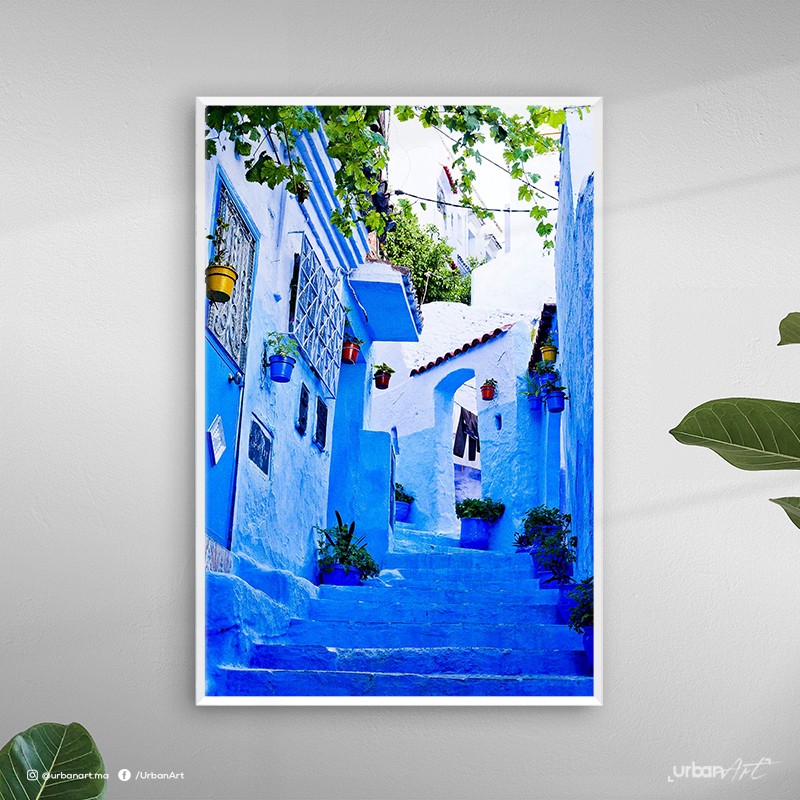 Tableau décoratif Architecture Blue
