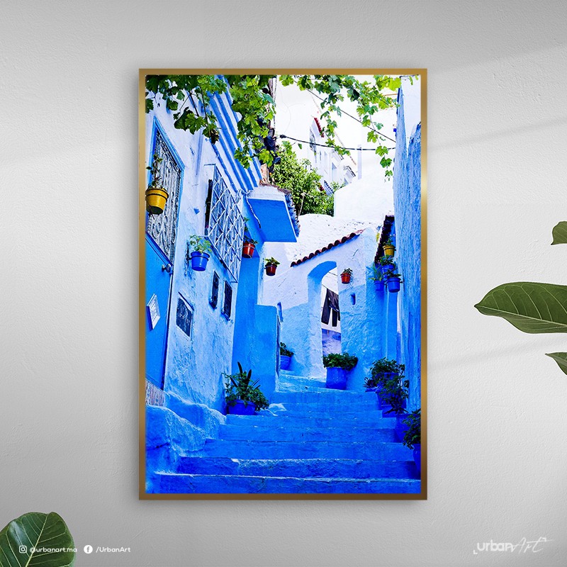 Tableau décoratif Architecture Blue