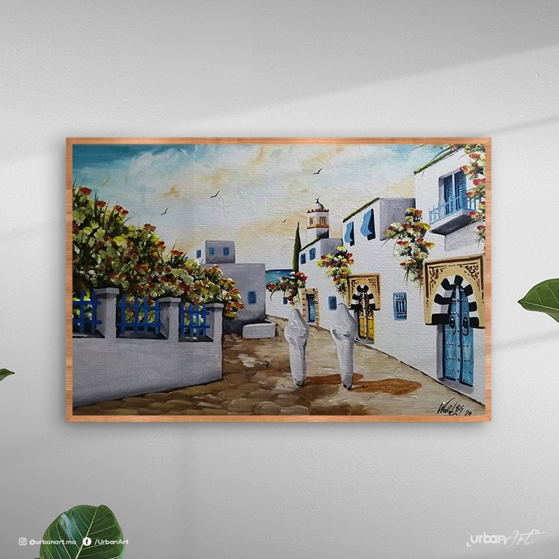 Tableau décoratif Femmes au Hayek