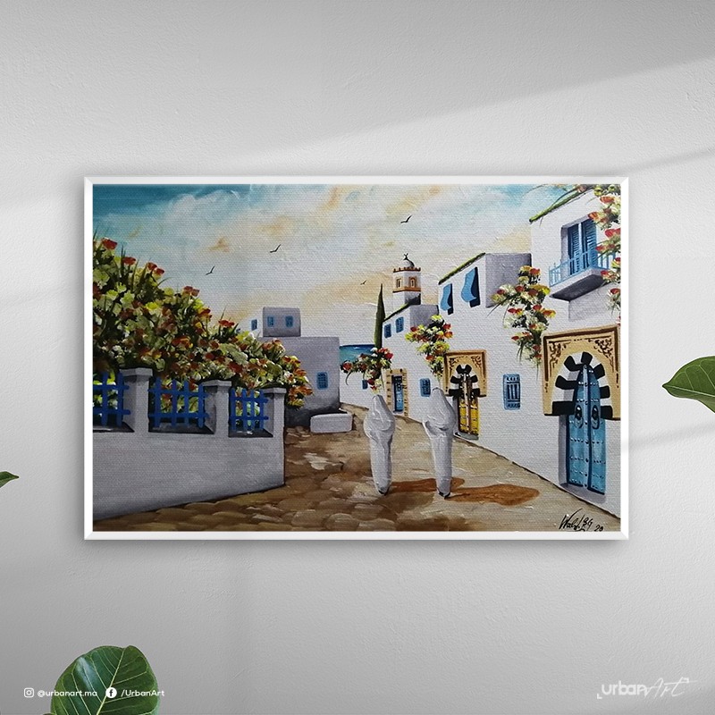 Tableau décoratif Femmes au Hayek