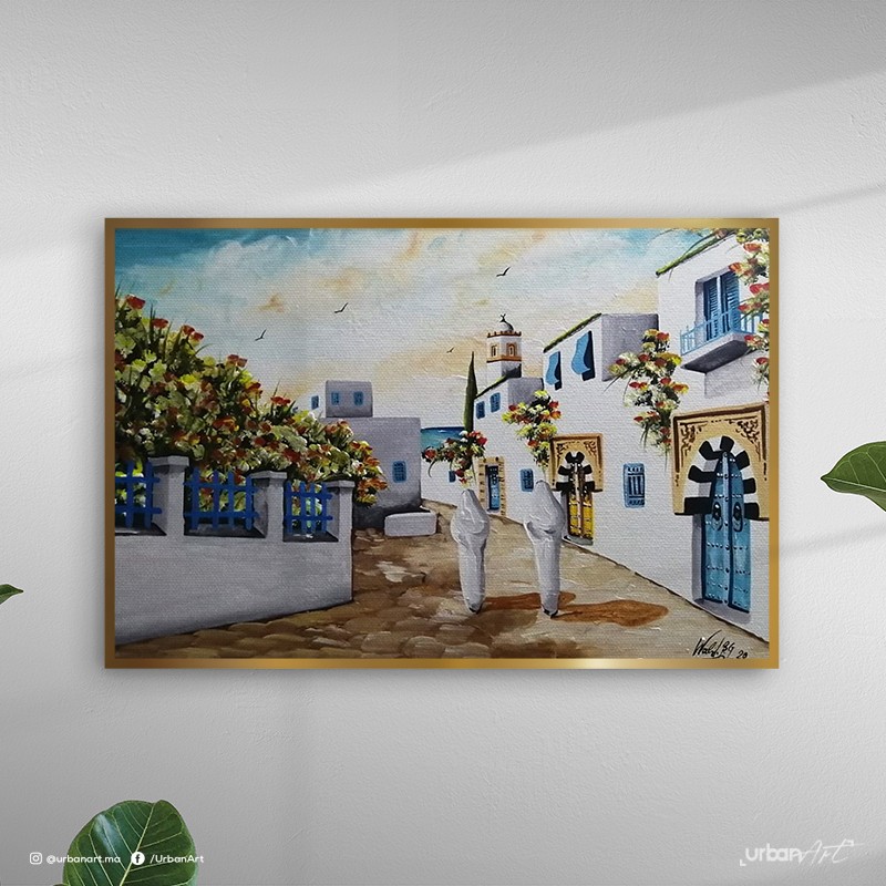 Tableau décoratif Femmes au Hayek