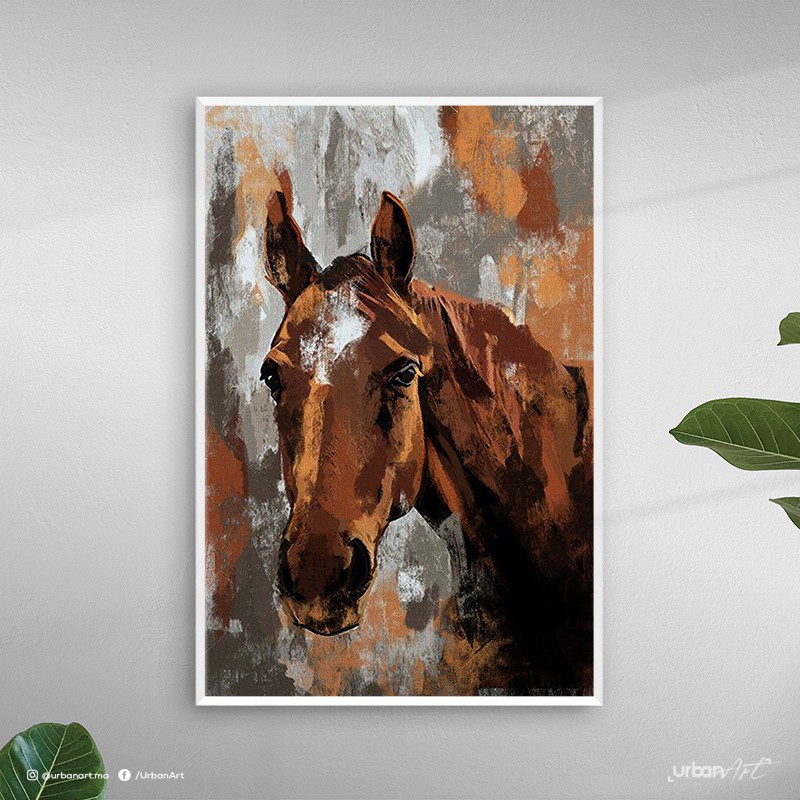 Tableau décoratif de cheval