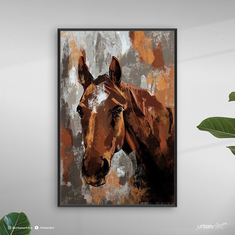 Tableau décoratif de cheval