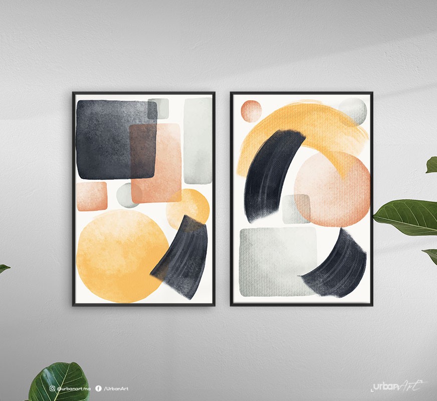 Tableau abstrait Darcos