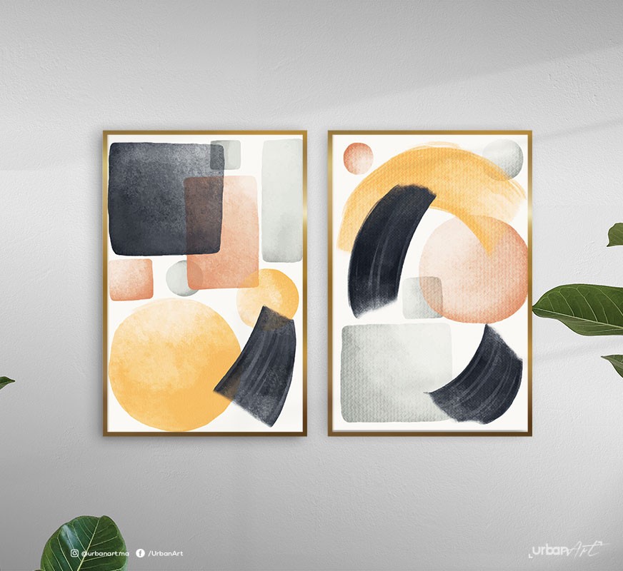 Tableau abstrait Darcos