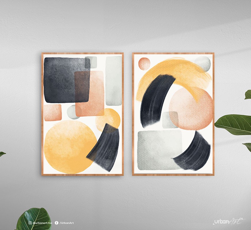 Tableau abstrait Darcos