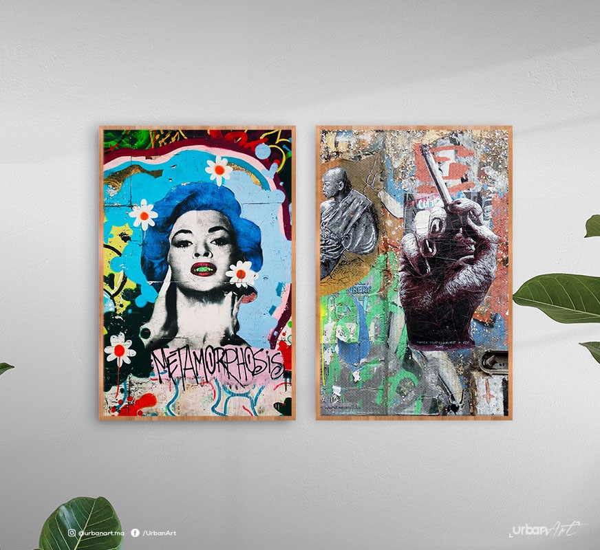 Tableau décoratif Pop Art Martyr