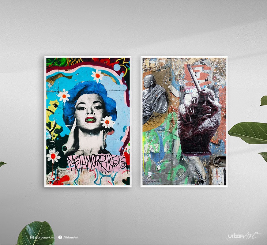 Tableau décoratif Pop Art Martyr