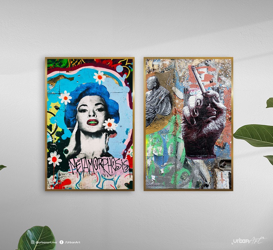 Tableau décoratif Pop Art Martyr