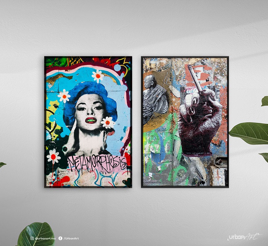 Tableau décoratif Pop Art Martyr