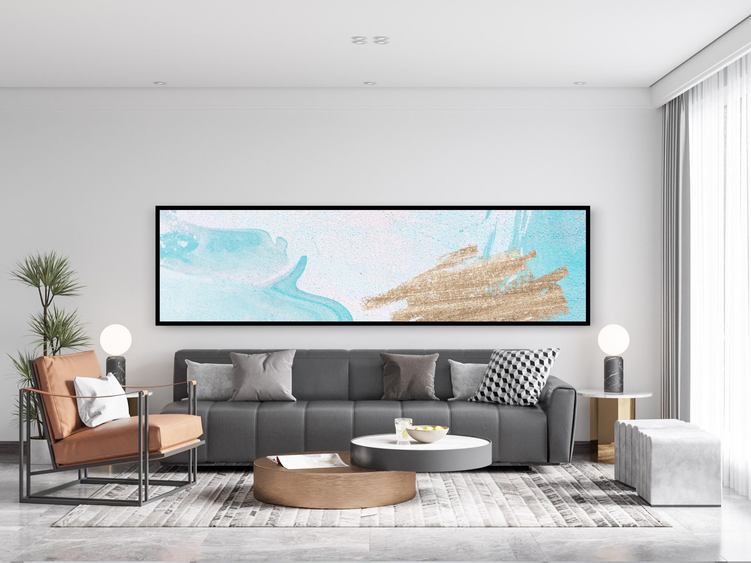 Tableau moderne Ambiance Nordique
