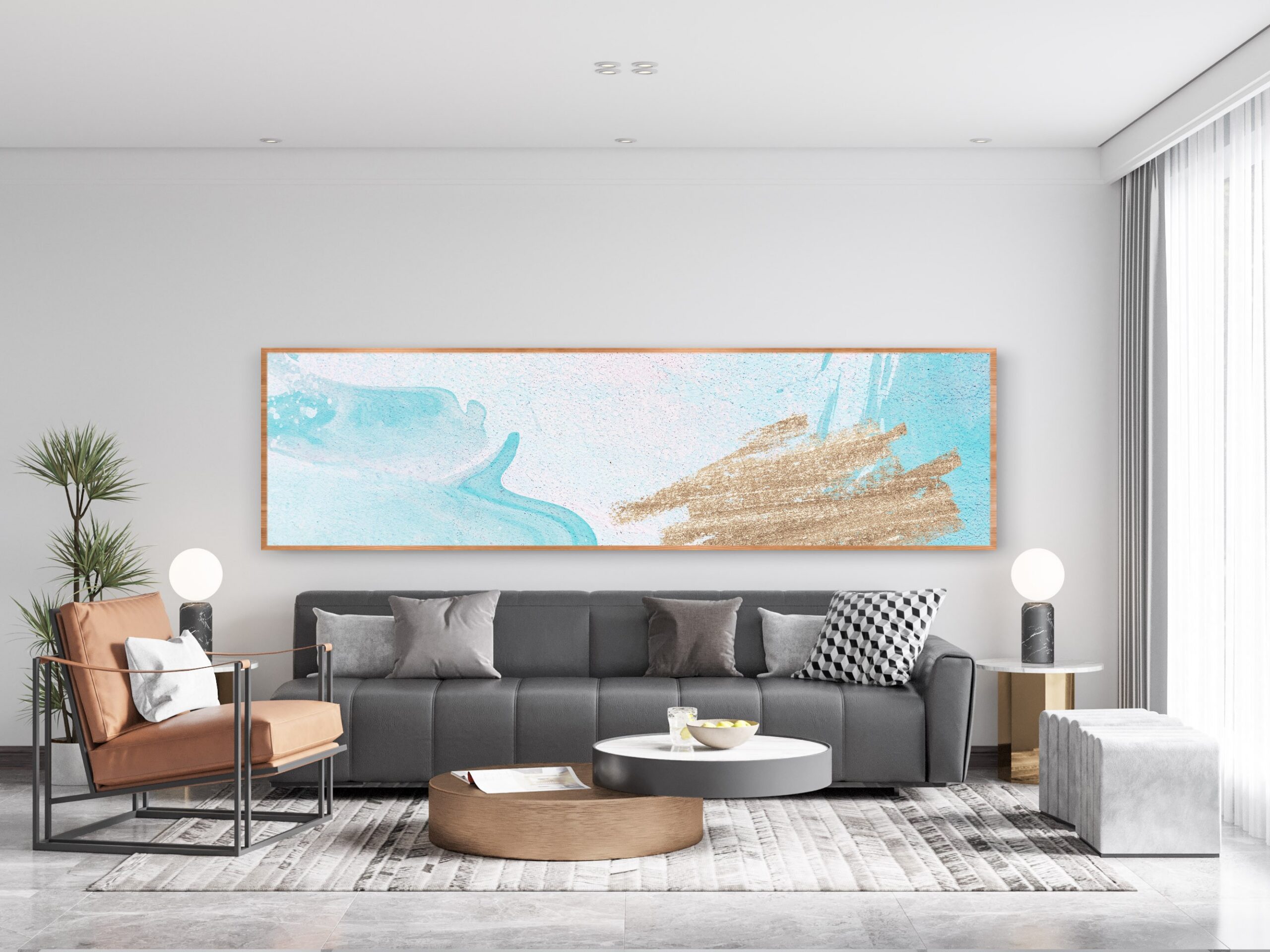 Tableau moderne Ambiance Nordique