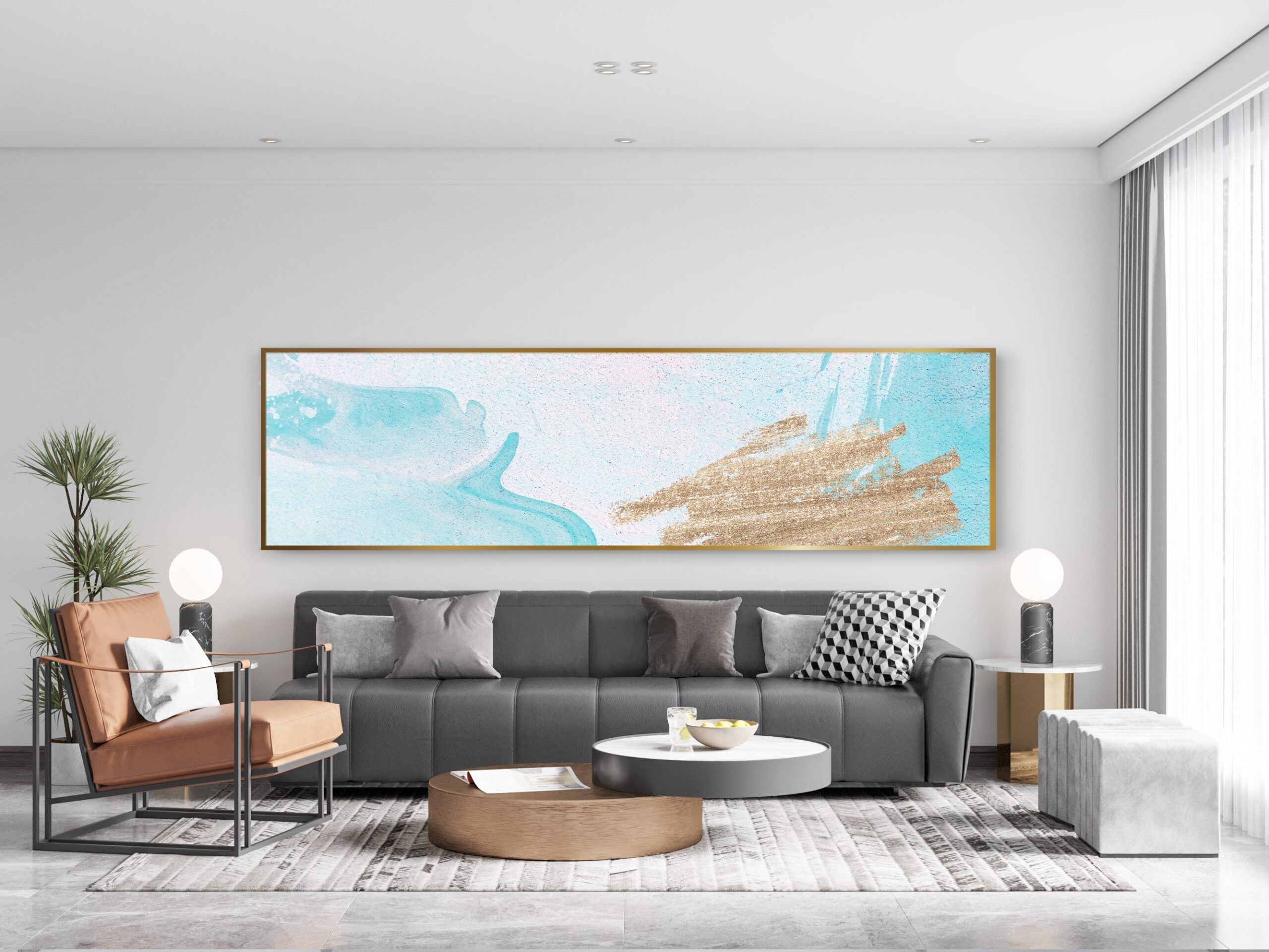 Tableau moderne Ambiance Nordique