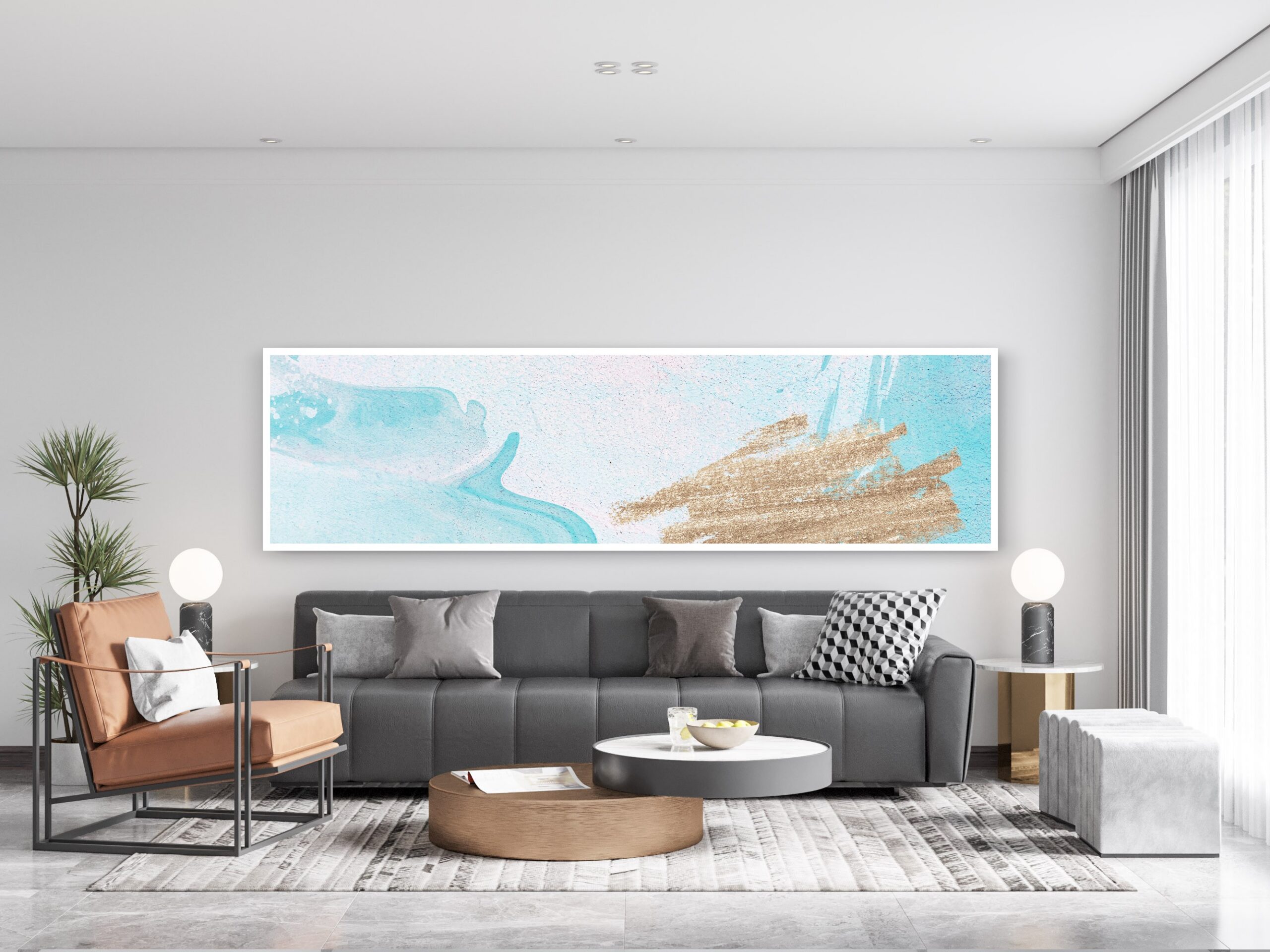 Tableau moderne Ambiance Nordique