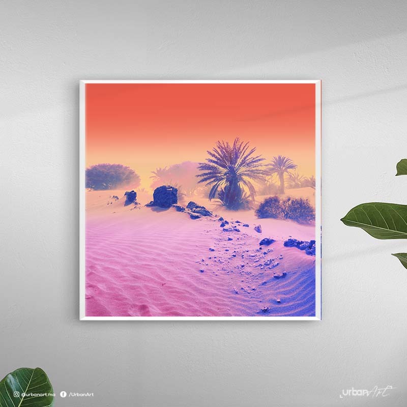 Tableau décoratif Savane Désertique