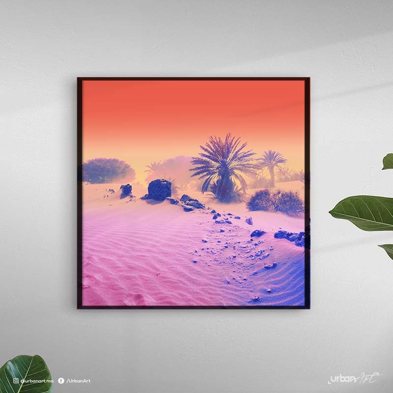Tableau décoratif Savane Désertique