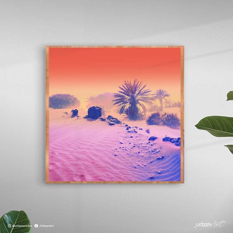 Tableau décoratif Savane Désertique