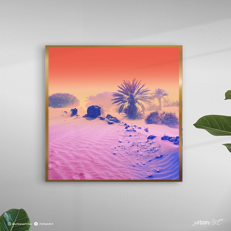 Tableau décoratif Savane Désertique