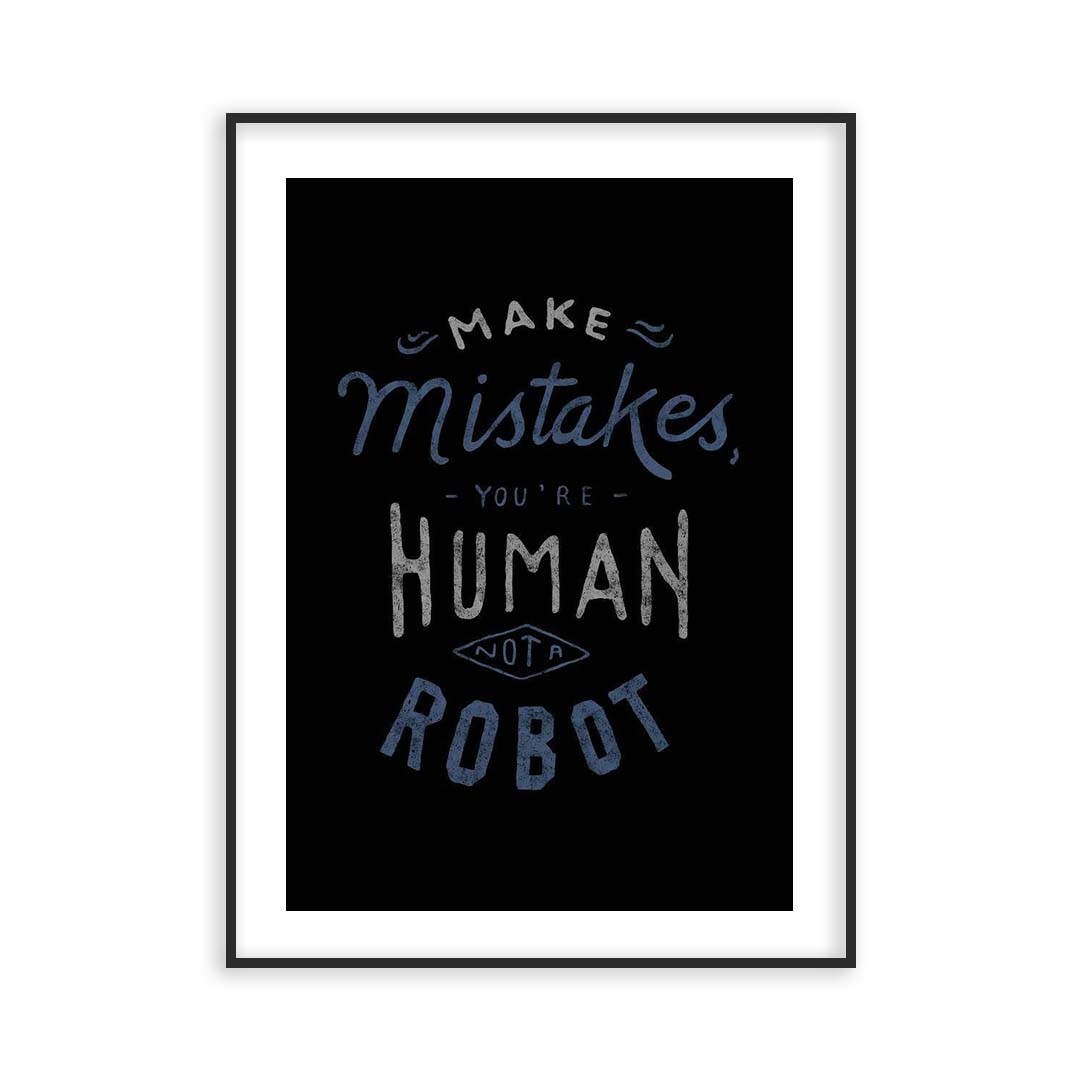 Poster Make Mistakes