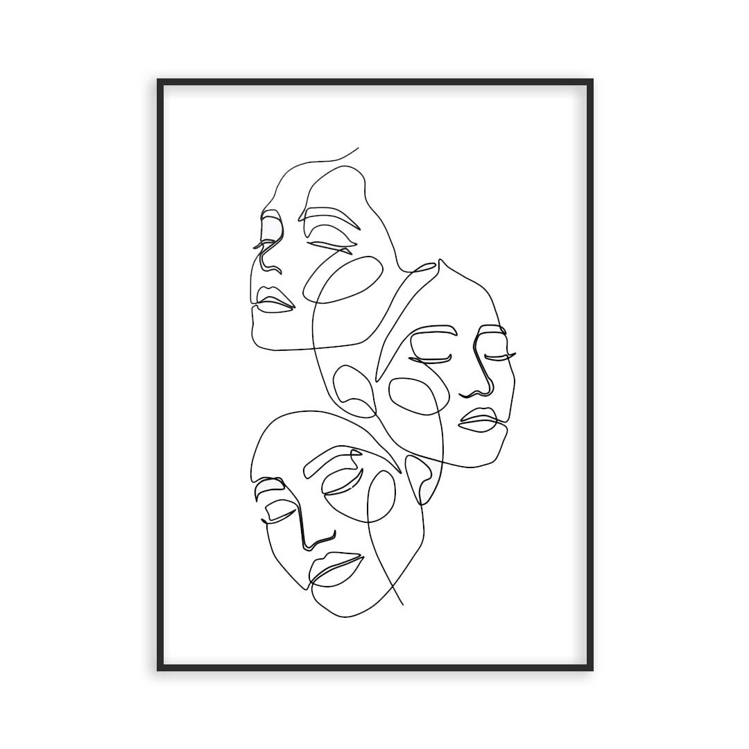 Poster Line Art
