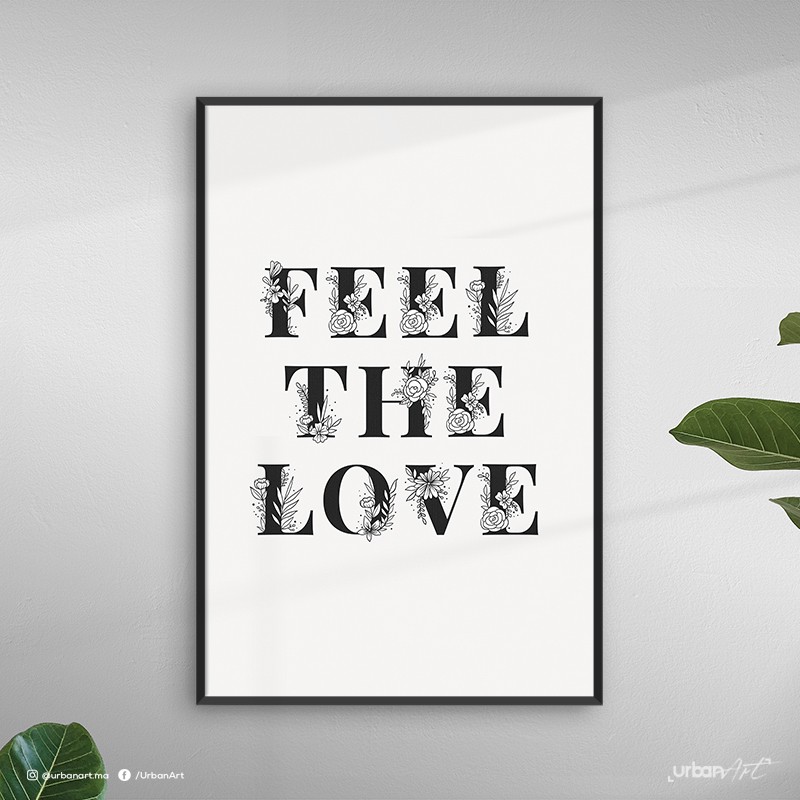 Tableau décoratif Feel The Love