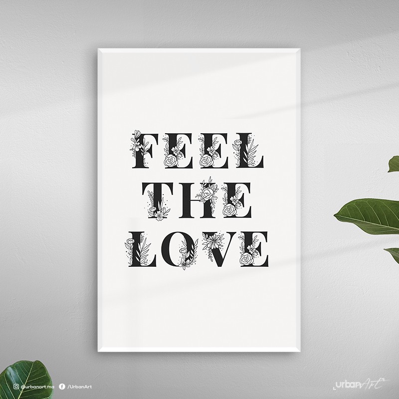 Tableau décoratif Feel The Love