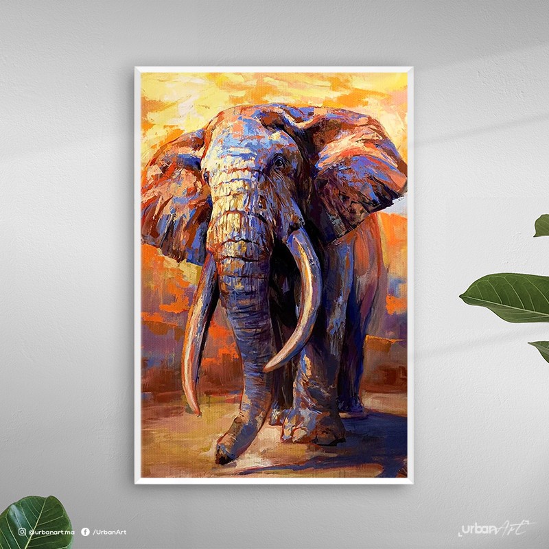 Tableau décoratif D'éléphant