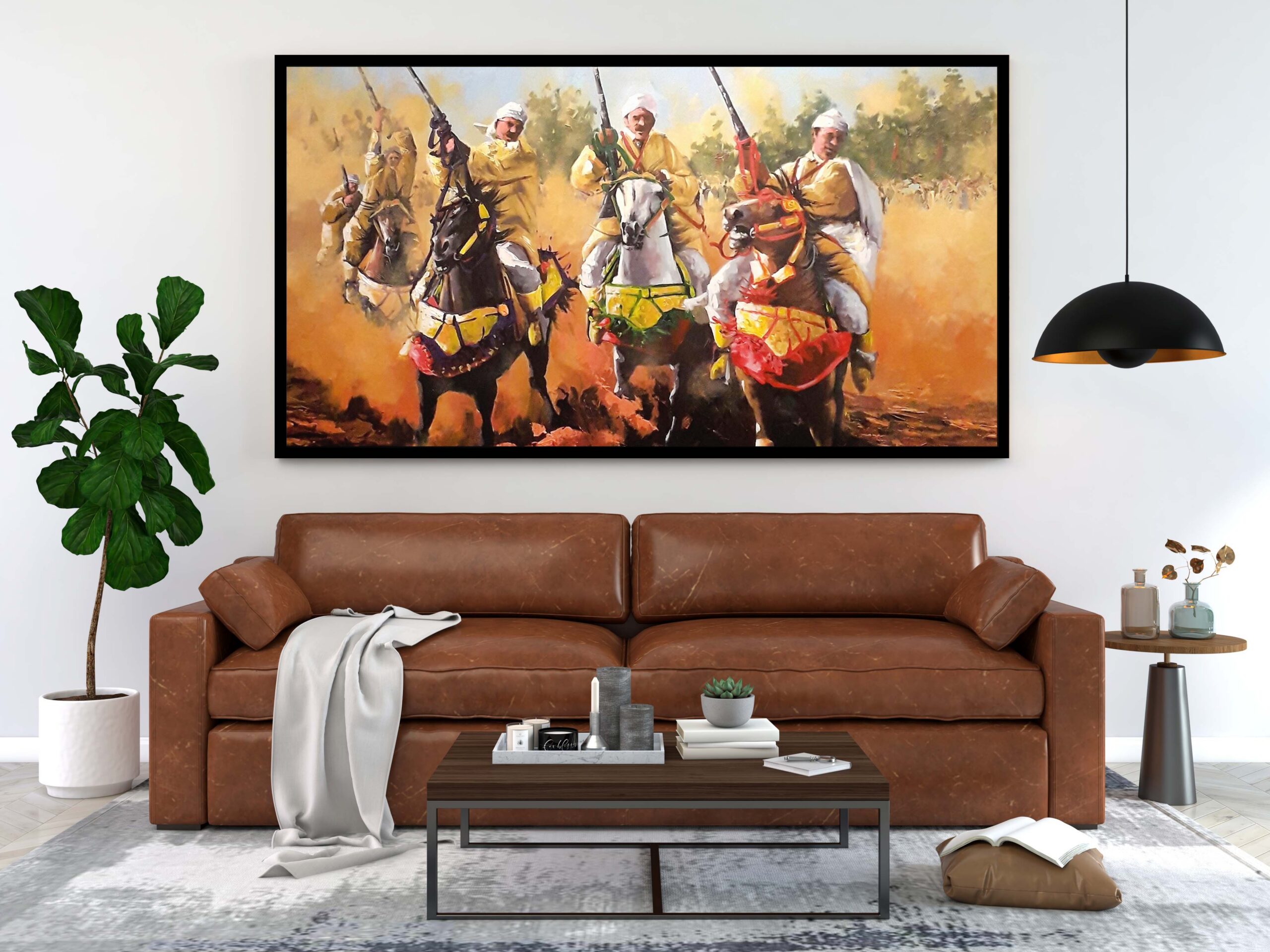 Tableau décoratif Fantasia Marocaine