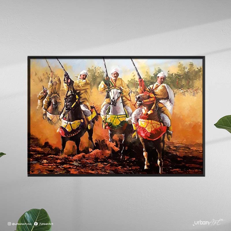 Tableau décoratif Fantasia Marocaine